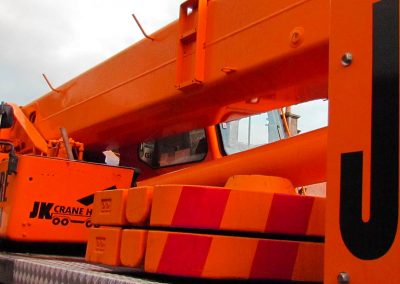 one of aberdeen crane hire fleet
