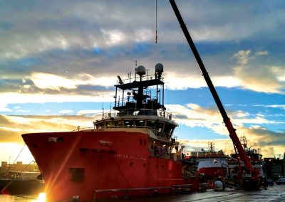 at work - aberdeen crane hire