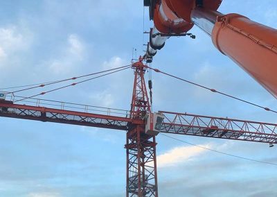 crane building a crane